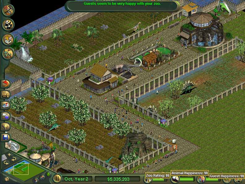 Zoo Tycoon 2 Screenshot, video game screenshot